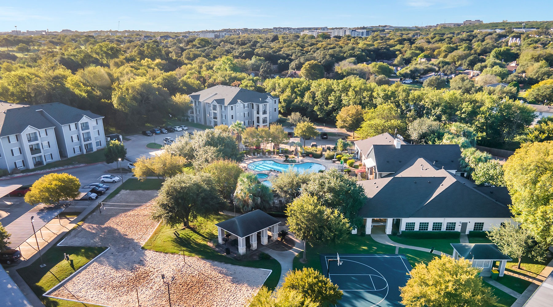 property aerial view